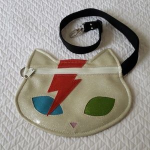 Sparkly Bowie Cat Galaxy Belt Bag Trixie B True